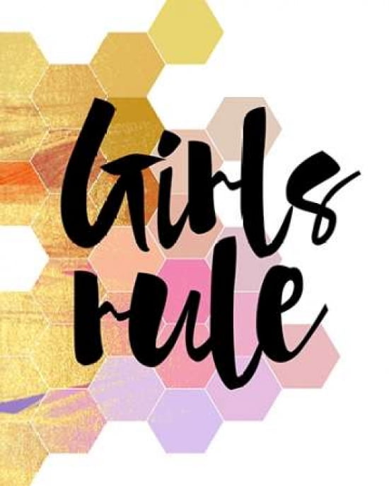 Girls Rule Canvas Art - Amy Cummings (24 x 30)
