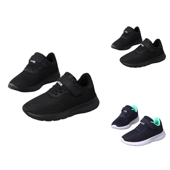 Girls Running Shoes Sneakers Girls Girls Sneakers Breathable Mesh Sports Shoes For Kids Lightweight Comfortable Walking Running Casual Outdoor Play Age 5 12 Easy Fit Hook Loop Closure