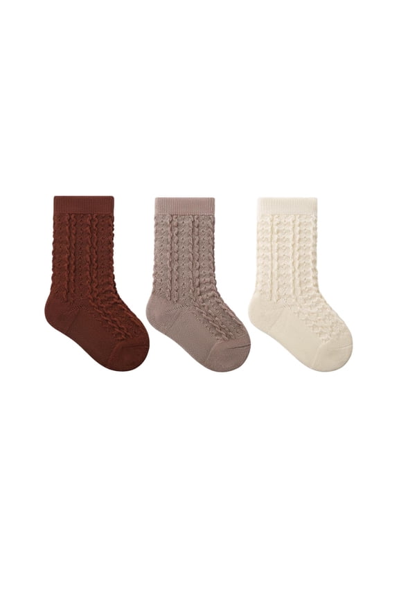 Girls Running Socks Children's Solid Color Socks Newborn Socks Children's Socks Athletic Socks Boy Ankle Red M