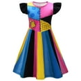 thumbnail image 1 of Girls Sally Dress Nightmare Halloween Christmas Cartoon Fancy Dress Up, Size 4-5Y, 1 of 7