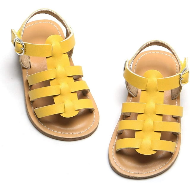 Girls Sandal Open toe Strap Toddler Summer Shool Flats