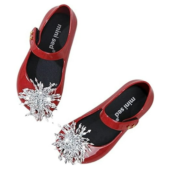 Girls Sandals Jelly Sandals Princess Footwear Non-slip Sandals Soft Soled Children Shoes
