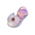 thumbnail image 1 of Girls Sandals Kids Little Kids Bow Rhinestone Dress Sandals with Soft Comfortable Insole & Adjustable Straps Pink Non-Slip Outsole for Party Wedding & Daily Wear,Size 11.5, 1 of 9