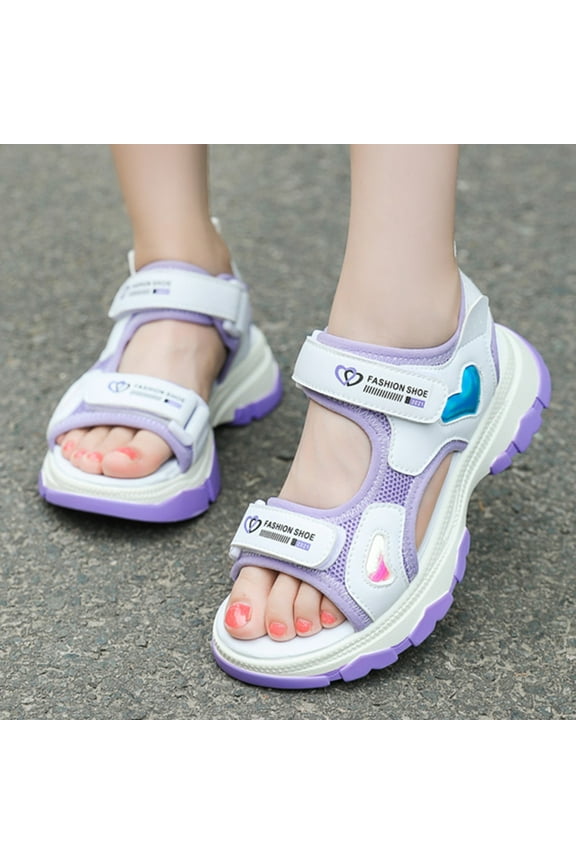 Girls Sandals,Kids Shoes Casual Flat Sandals Fashion Soft Sole Outdoor Beach Sandals,Toddler Girl Sandals/Toddler Boy Sandals(Color:,Size:1.5)