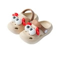 thumbnail image 1 of Toddler Girls Sandals Soft Eva Material with Cute Crab Breathable Lightweight Shoes for Kids Size 3.5-4T, 1 of 4