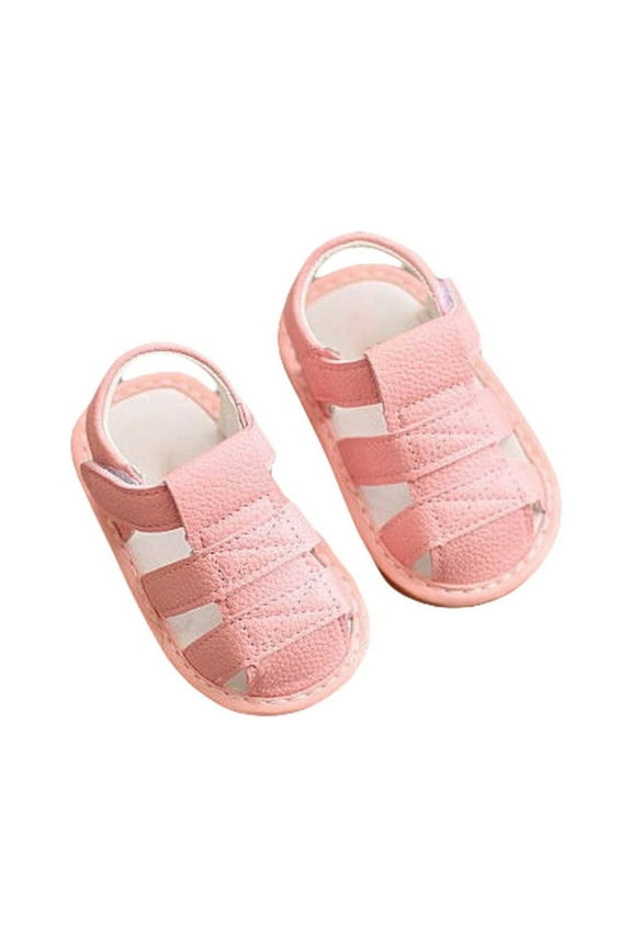 Girls Sandals,Toddler Boy Girl Shoes Breathable Shoes Baby Soft Shoe Covers Shoes,Toddler Girl Sandals/Toddler Boy Sandals(Color:Pink,Size:5.5)