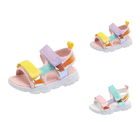 Girls Sandals and Beach Slides for Girls Kids Shoes and Sneakers Lace Fashion Non- Breathable Boots