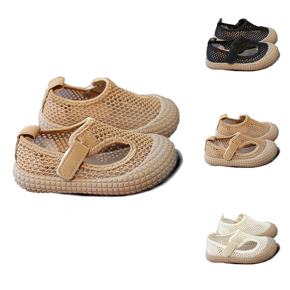 Girls Sandals and Casual Summer Beach Shoes Children's Net Kindergarten Indoor Baby Dance Shoes for Boys and Girls
