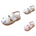 thumbnail image 1 of Girls Sandals and Summer Shoes for Toddlers & Kids Comfortable Outdoor Footwear with Sole Ages 12 Months to 7 Years Play Adventure, 1 of 6