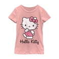 thumbnail image 1 of Sanrio Girls Hello Kitty Pink Cheetah Print T-Shirt,, 1 of 9