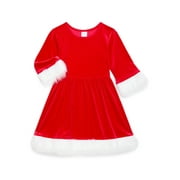 Girls Santa Cosplay Dress from Holiday Time, Sizes 4-18
