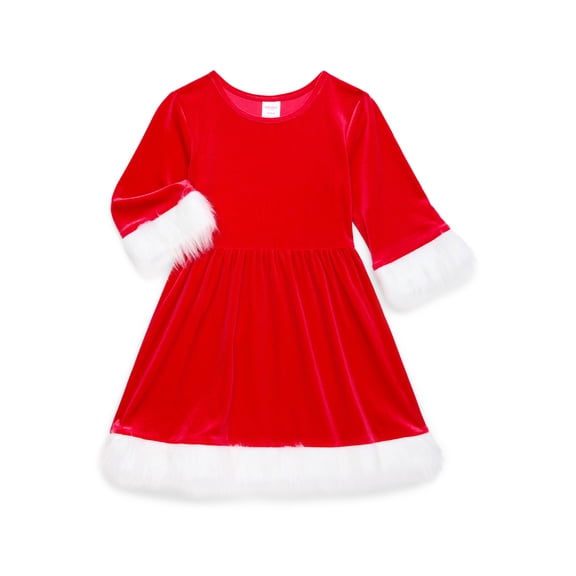 Girls Santa Cosplay Dress from Holiday Time, Sizes 4-18