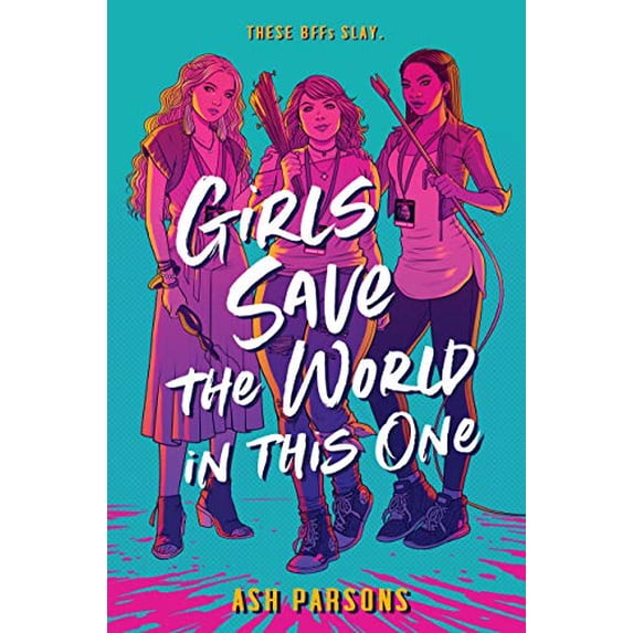 Pre-Owned Girls Save the World in This One, 9780525515326, 0525515321, Hardcover,