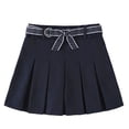 thumbnail image 1 of Girls School Skirt Pleated A Line Casual Wear for Kids Children Students Comfortable Stretchable Everyday Outdoor Size 9-10 Years, 1 of 4