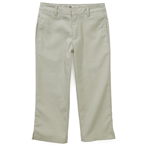 Girls' School Uniform Capri Pants