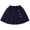 thumbnail image 1 of Girls School Uniform Skirts, Girls School Uniform Skirt Kids Adjustable Waist Stretchy Pleated Skort, Girls Back To School Clothes, 1 of 4