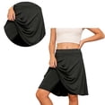 thumbnail image 1 of Girls' School Uniform Skirts High Waisted Pleated Skirt with Shorts Underneath Back To School Outfits for Girls Pleated Dance Skort 6-7 Years, 1 of 4