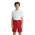 thumbnail image 1 of Girls School Uniform Straight Pants with Pockets Casul Kids Red Uniforms for Boys Back To School Outfits Boys' Shorts 11-12 Years, 1 of 8