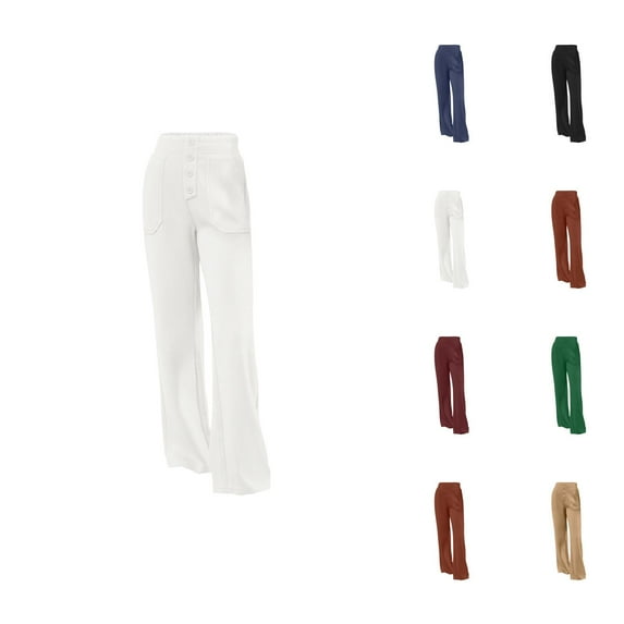 Girls School Uniform Stretch Pants Girls Pants for Girls 5-14 Years Straight Fit School Everyday Comfort Durable Materials for Versatile Activities and Everyday Wear