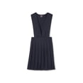 thumbnail image 1 of Girls School Uniform V-Neck Pleated Jumper, Sizes 4-20 & Plus, 1 of 5