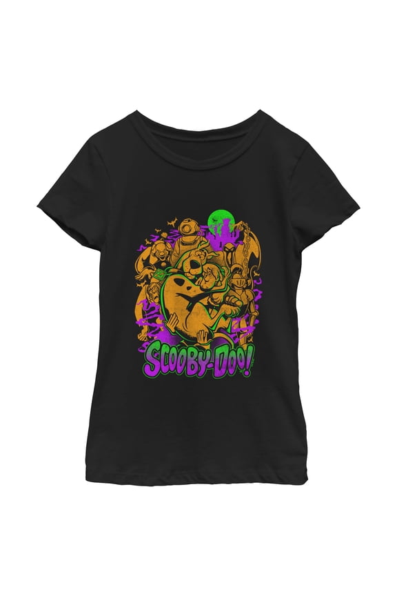 Girls Scooby Doo Mystery Duo vs Monsters T Shirt
