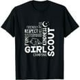 thumbnail image 1 of Girls Scout Camping Adventure Scout Troop Cookie Dealer T-Shirt, 1 of 5