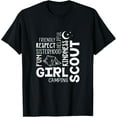 thumbnail image 1 of Girls Scout Camping Adventure Scout Troop Cookie Dealer T-Shirt, 1 of 3