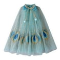 thumbnail image 1 of Girls' Sequin Embellished Thin Summer Cape Glittery, Loose Fitting, Ideal for Daily Wear, Parties, Sunscreen, One Size, Ages 3 8, 1 of 8