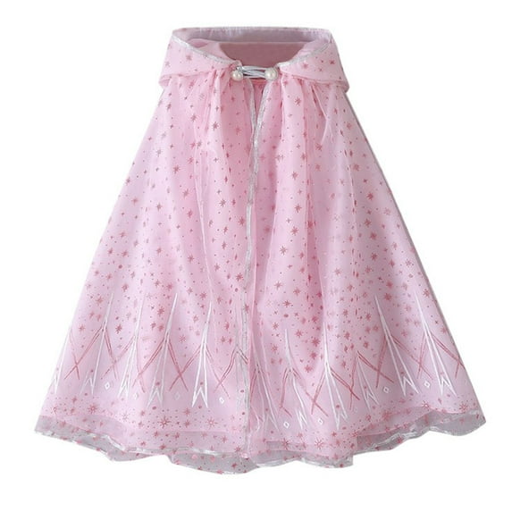 Girls' Sequin Embellished Thin Summer Cape Glittery, Loose Fitting, Suitable for Daily, Parties, Sunscreen, One Size, Ages 3 8