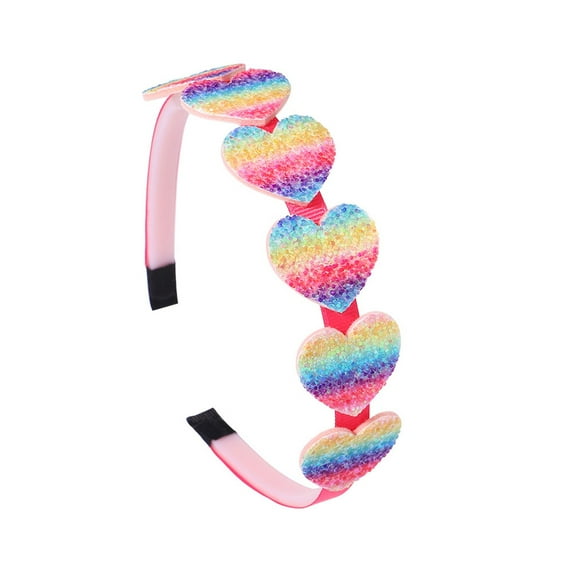 Girls Sequin Glitter Bow Headband Sparkly Hair Accessories for Children School Hairbands Party Hair Bands