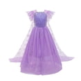 thumbnail image 1 of Sequins Princess Costume Birthday Party Christmas Fancy Dress up for 3-10Y, 1 of 7
