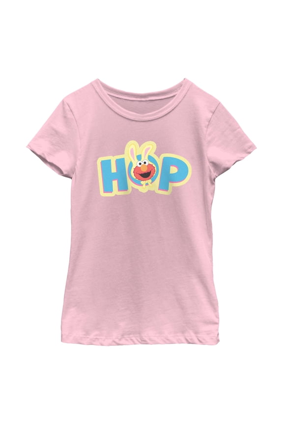Girls Sesame Street Happy Elmo Hop T Shirt
