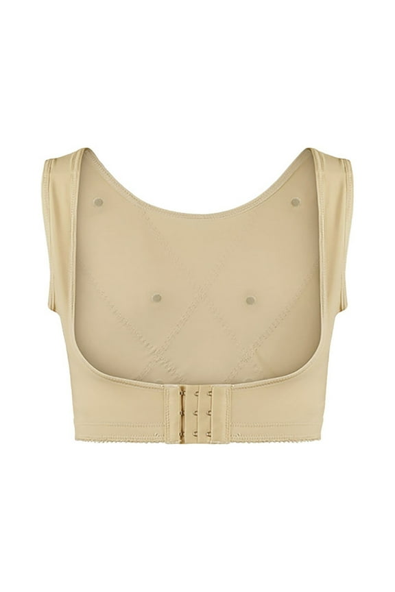 Girls Shaping Lift Gather X Shaped Energy Stone Chest Support Body Sculpting Beauty Back Shape Corset Chest Back Posture Correction Sleeveless Corset Shapewear