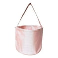 thumbnail image 1 of Girls Shimmer Fabric Easter Egg Basket Bucket Tote Bag Gift for Kids Pink Purple - Can be Personalized Purple - 4 Pack, 1 of 4