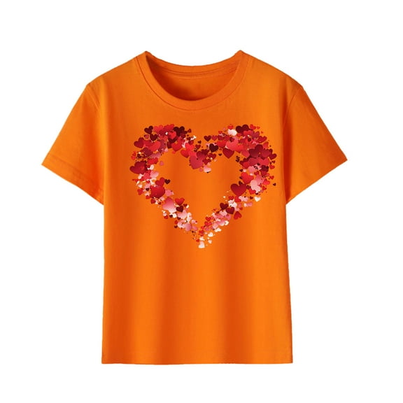 Girls Shirt Cute Girl Clothes Girls Size 10-12 Clothes Trendy Shirt for Teen Girls White Tee Shirt Girls Fall 2025