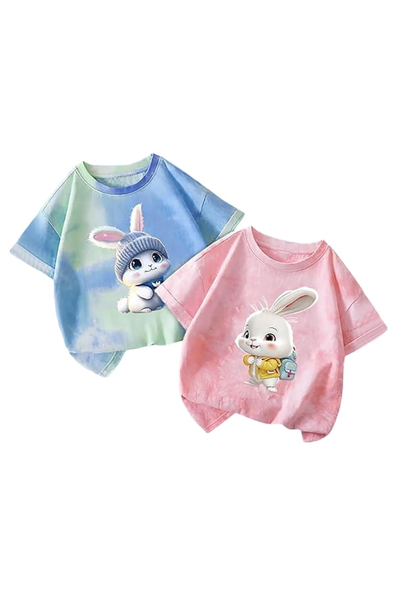 Girls Shirts Batik Summer Casual Fashion Short Sleeve Cuddly 1 12 Years Tops Tees Blouses