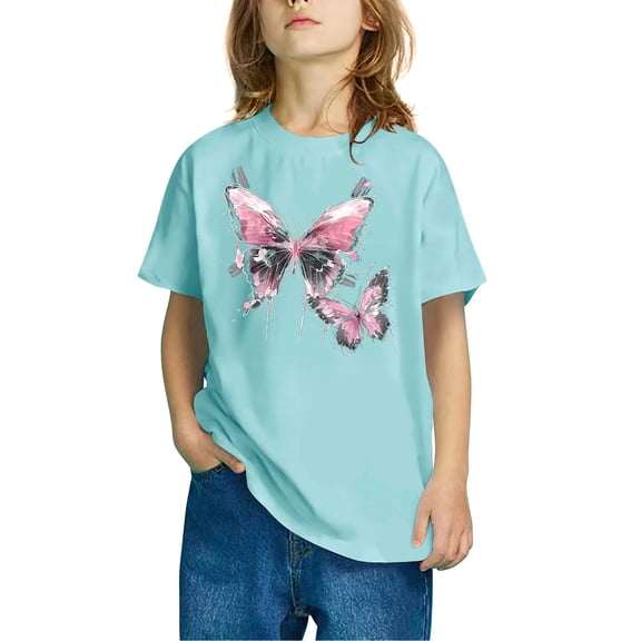 Girls Shirts Size 10-12 Crewneck Shirts for Girls Short Sleeve Shirts for Teens Boys Floral Printed Shirt Girls Tops Size 8 my items ordered