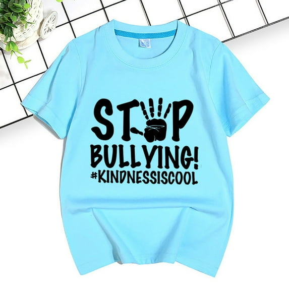 Girls Shirts Size 5-6 Girls Shirts Girls Soft Short Sleeve Crew Neck T Shirts 6 Color Printed T Shirt