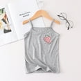 thumbnail image 1 of Girls Shirts Size 5-6 Girls Shirts Kids Girls Toddler Camisole Cute Print Tank Top Undershirt Breathable, 1 of 3