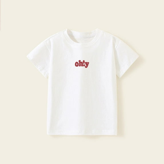 Girls Shirts Size 6 Round Neck Shirt for Girls 3t Short Sleeve Shirts Boys Solid Color Tees Blouse for Girls 10-12 reorders