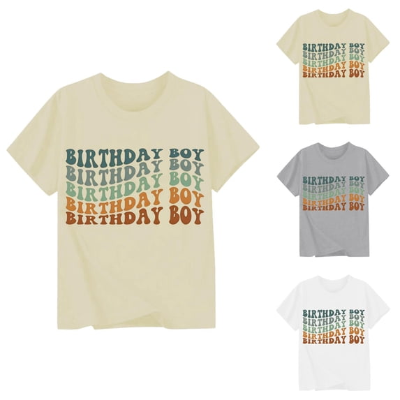 Girls Shirts with Letter Graphics Childrens Fashionable Casual Round Neck Short Sleeved T Shirt Top Essential Spring Outfits