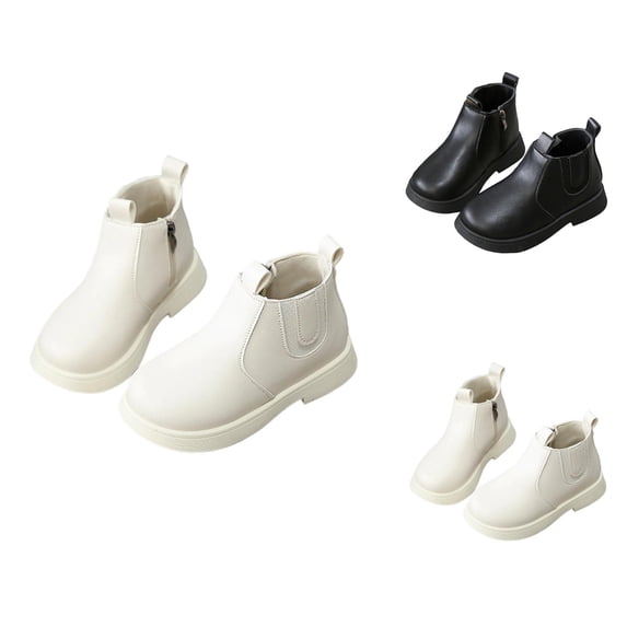Girls Shoes Girls Winter Boots Fashion Girls Glitter Pearl Chain Boots Stylish Ankle Fashion Winter Footwear for Big Kids with Soft Sole Ideal for School Daily Wear and Outdoor Adventures