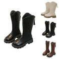 thumbnail image 1 of Girls Shoes Girls Winter Boots Girls Boots Winter Warm Lined Long Boots for Kids Casual High Knee Non Durable 35 To 12 Years, 1 of 10