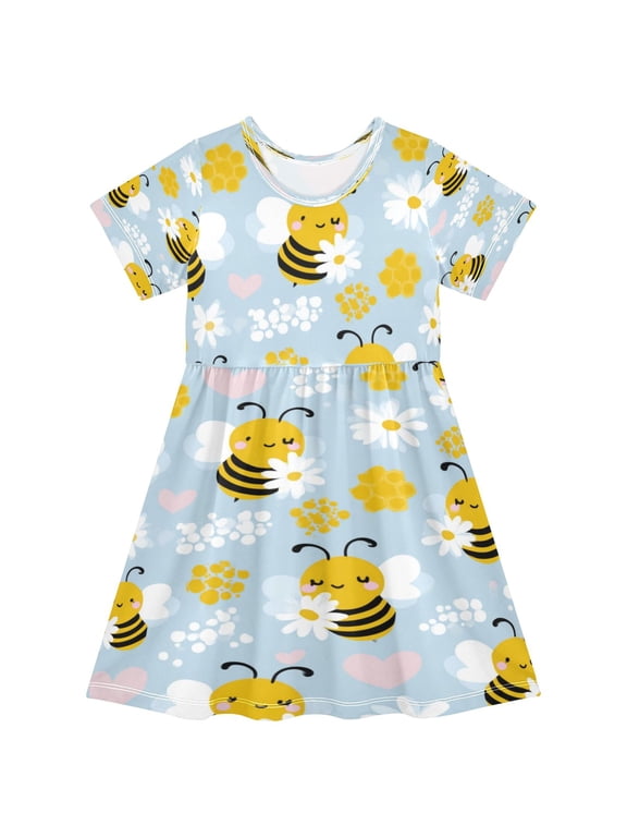 Honey Bee Dresses for Girls and Women