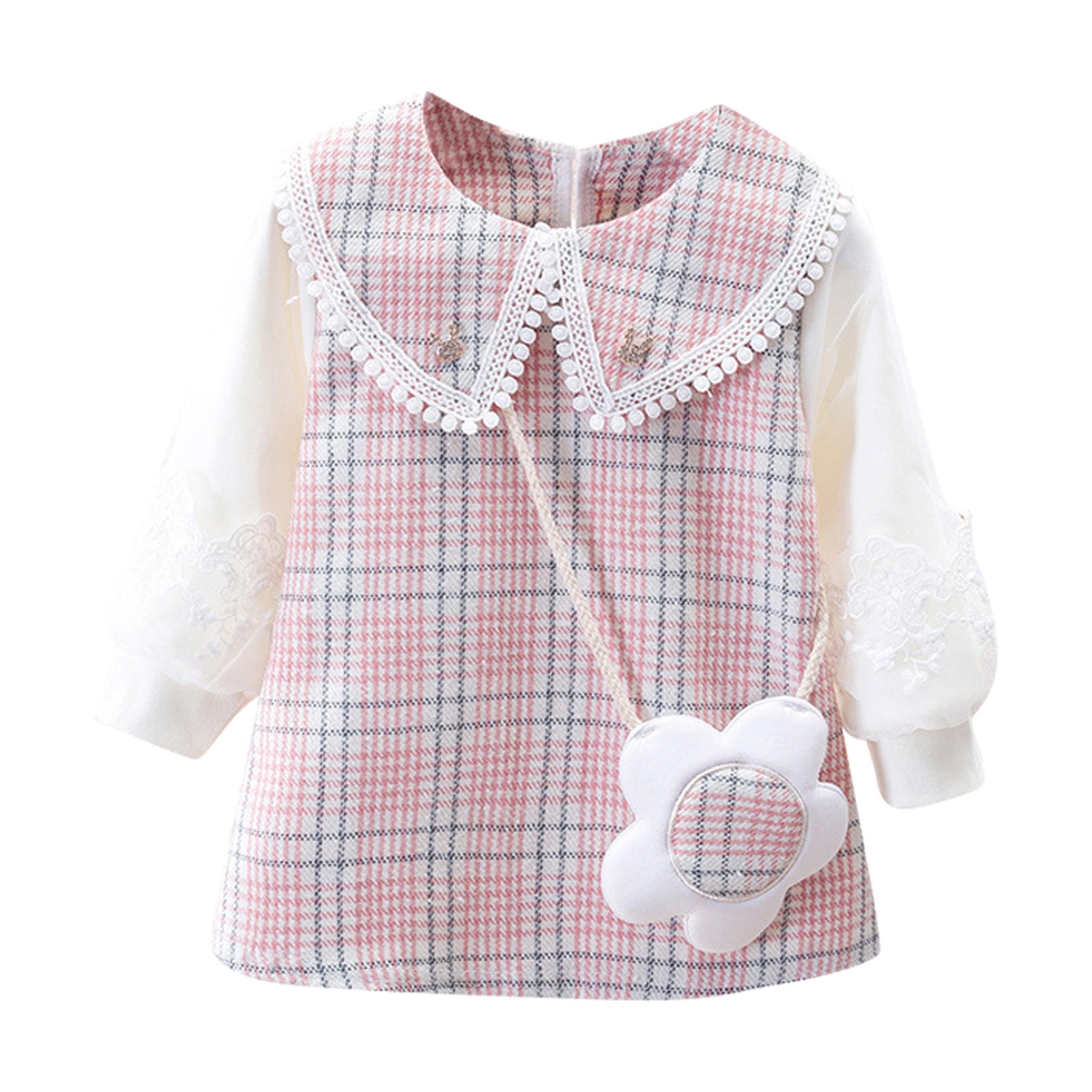 Girls Short Sleeve Basic Skater Dress Loose Casual Long Maxi Dress with