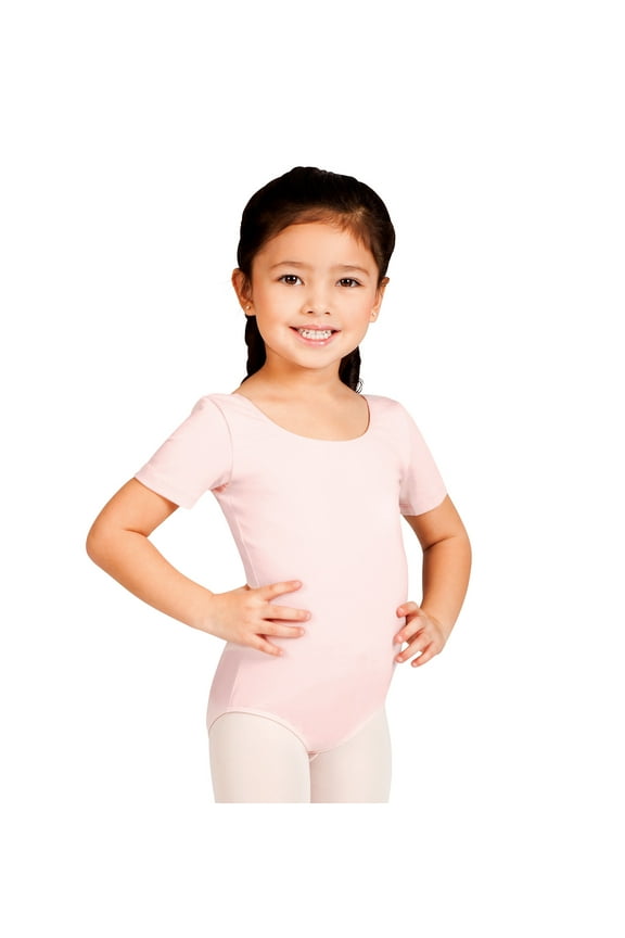 Girls Short Sleeve Leotard