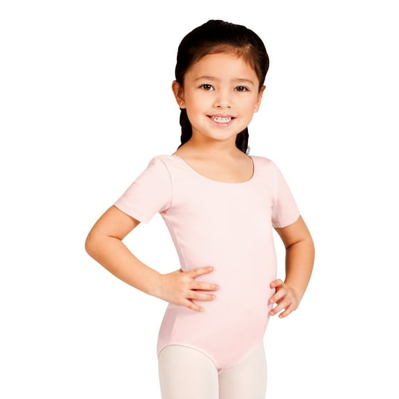 Girls Short Sleeve Leotard
