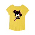 thumbnail image 1 of Girls Short Sleeve Ninja Girl Graphic T-Shirt Size 8, 1 of 2