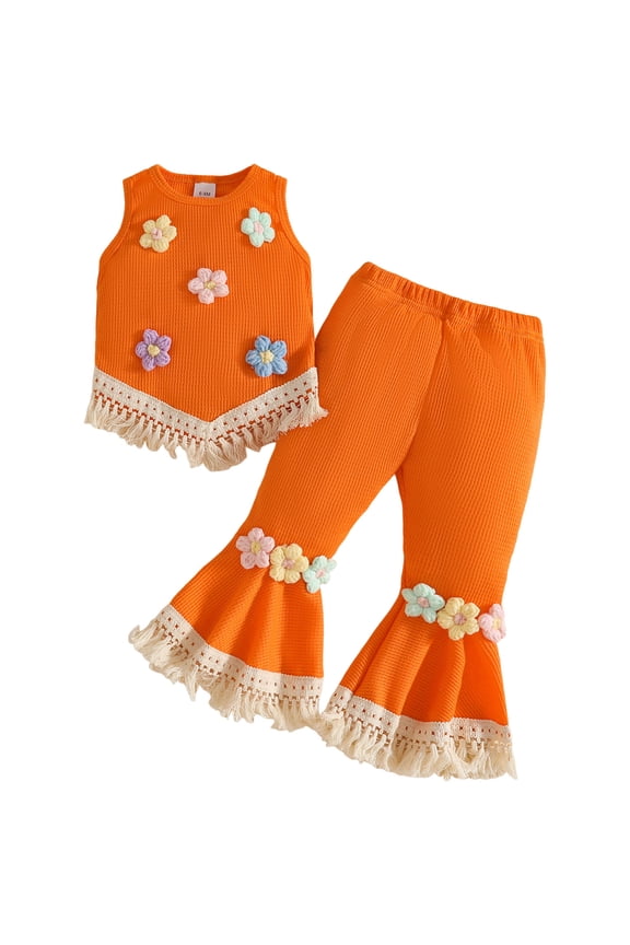 Girls Short Sleeve Shorts Suit Comfortable Fashion Cartoon Fruit Plaid Print Children Two Piece Suit Print Tank Tops Elastic Shorts Pants Set Cartoon Print 2PCS Set Dailywear Set 6-9 Months