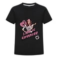 thumbnail image 1 of Girls Short Sleeve Top – Descendants 4 Red Princess Shirt for Summer, 1 of 4
